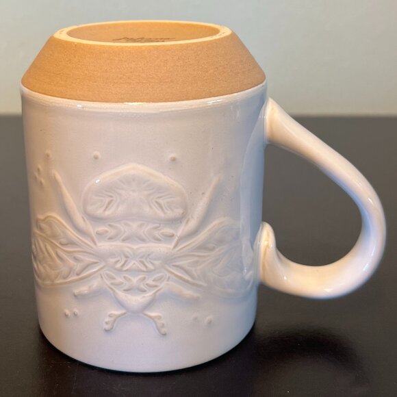 FRINGE STUDIO Embossed HONEY BUMBLEBEE Stoneware Mug Juliana Tipton Collection - Picture 8 of 11